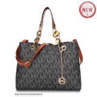 michael kors cynthia logo signature groot zwart boekentassen Amsterdam Winkel 56ach872